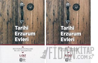 Tarihi Erzurum Evleri - 2 Cilt (Ciltli) Temel Sağlam