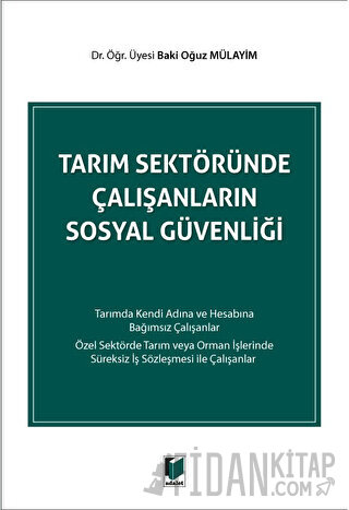Tarım Sektöründe Çalışanların Sosyal Güvenliği