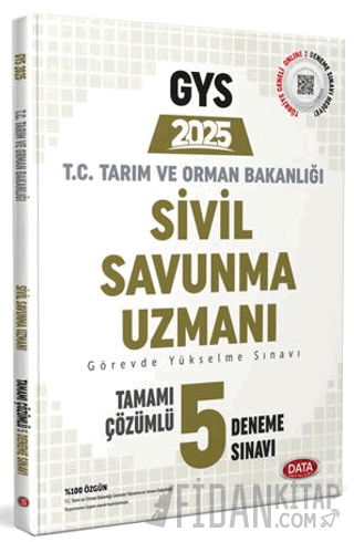 Tarım ve Orman Bakanlığı Sivil Savunma GYS Tamamı Çözümlü 5 Deneme Sınavı