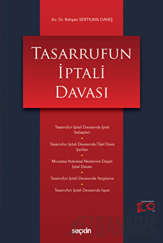 Tasarrufun İptali Davası (Ciltli)