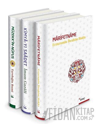 Tasavvuf Klasiği Seti 3 Kitap Takım (Ciltli) İmam Gazali