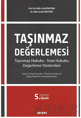 Taşınmaz Değerlemesi (Ciltli)