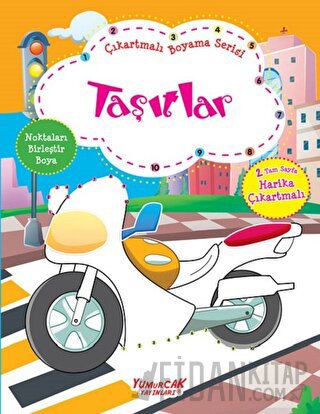 Taşıtlar - Çıkartmalı Boyama Serisi