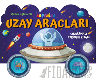 Taşıtlar Serisi - Uzay Araçları Çıkartmalı Etkinlik Kitabı