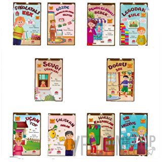 Tatlı mı Tatlı Hikayeler Seti - 10 Kitap Takım