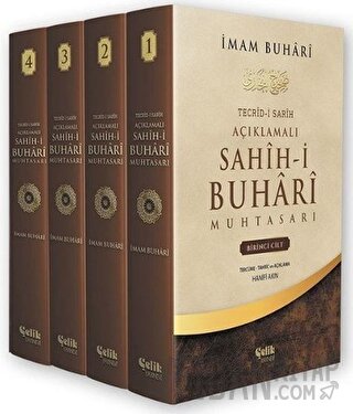 Tecrid-i Sarih Açıklamalı Sahih-i Buhari Muhtasarı (4 Cilt Takım) Muha