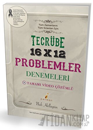 Tecrübe 16x12 Video Çözümlü Problemler Denemeleri