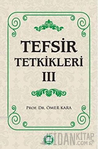 Tefsir Tetkikleri 3 Ömer Kara