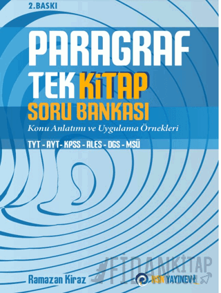 Tek Kitap Paragraf Soru Bankası/ TYT- AYT – KPSS - ALES – DGS - MSÜ