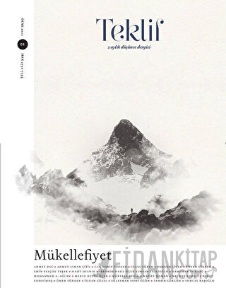 Teklif 2 Aylık Düşünce Dergisi Sayı: 1 Ocak 2022