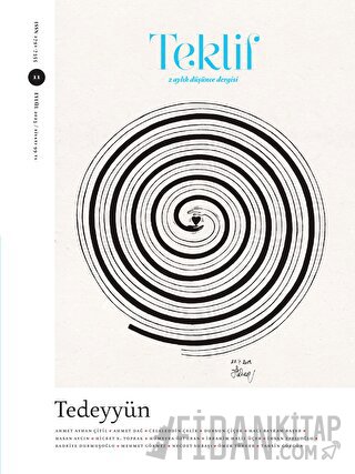 Teklif 2 Aylık Düşünce Dergisi Sayı: 11 Eylül 2023