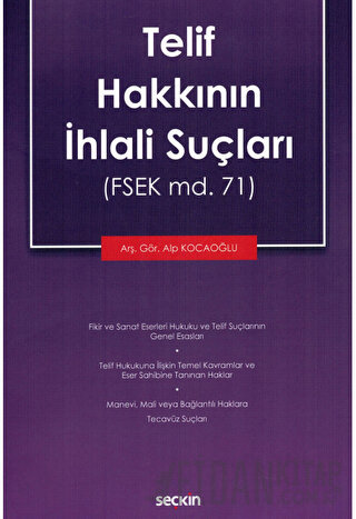 Telif Hakkının İhlali Suçları