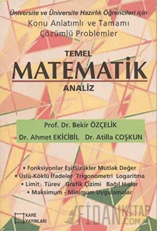 Temel Matematik Analiz Ahmet Ekicibil