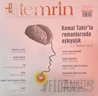 Temrin Düşünce ve Edebiyat Dergisi Sayı: 50 Haziran 2012