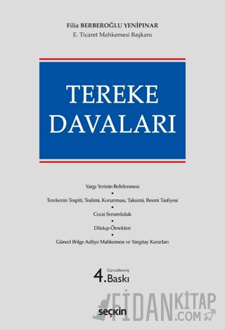 Tereke Davaları Filiz Berberoğlu Yenipınar
