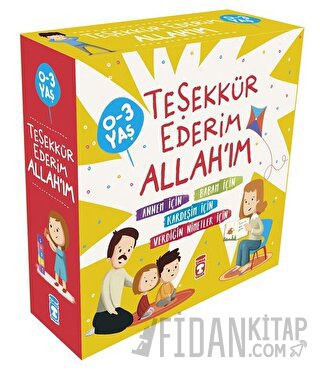 Teşekkür Ederim Allah'ım (4 Kitap Takım)
