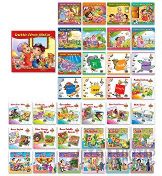 Teşekkür Ederim Allah'ım Serisi (36 Kitap) Kolektif