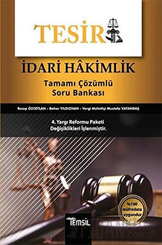 Tesir İdari Hakimlik Tamamı Çözümlü Soru Bankası Bahar Yıldızhan