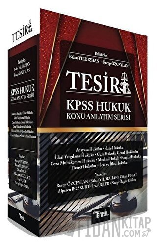 Tesir KPSS Hukuk Konu Anlatım Serisi Bahar Yıldızhan