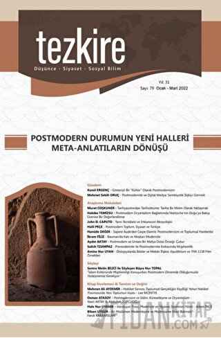 Tezkire Dergisi 79. Sayı Ocak - Mart 2022