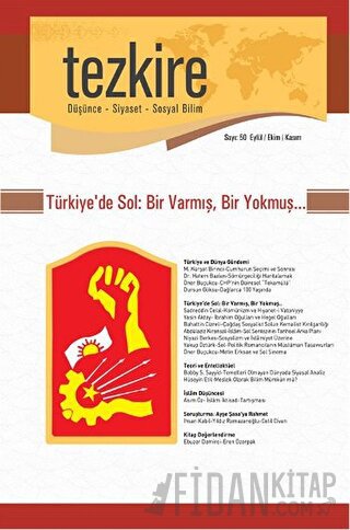 Tezkire Dergisi Sayı: 50 Eylül-Ekim-Kasım