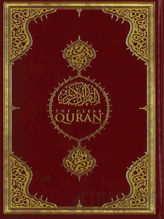 The Clear Quran - Kur'an-ı Kerim Meali Orta Boy (İngilizce) (Ciltli)