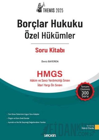THEMIS –Borçlar Hukuku Özel Hükümler Soru Kitabı Deniz Bayeren
