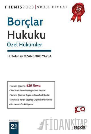THEMIS – Borçlar Hukuku Özel Hükümler– Soru Kitabı H. Tolunay Oz