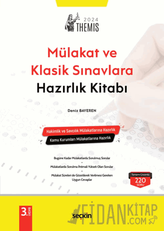 THEMIS - Mülakat ve Klasik Sınavlara Hazırlık Kitabı