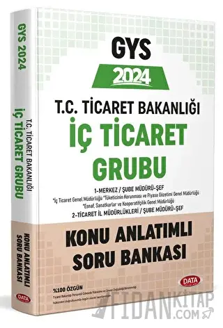 Ticaret Bakanlığı İç Ticaret Grubu Konu Anlatımlı