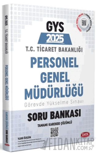Ticaret Bakanlığı Personel Genel Müdürlüğü GYS Soru Bankası