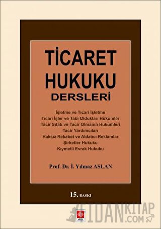 Ticaret Hukuku Dersleri