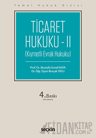 Ticaret Hukuku – II (THD)