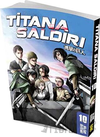 Titana Saldırı 10. Cilt Hajime İsayama