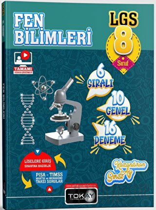 Tokay Yayınları 8. Sınıf LGS Fen Bilimleri 16 lı Branş Denemeleri Kole