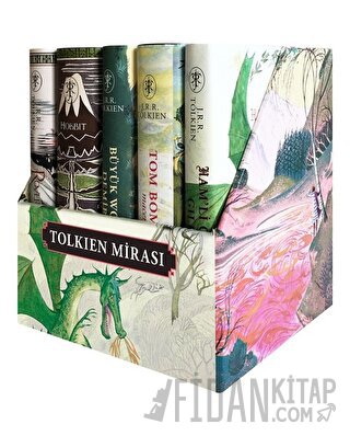 Tolkien Mirası (Kutulu 5 Kitap) (Ciltli) J. R. R. Tolkien