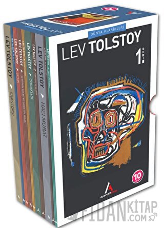 Tolstoy Set-1 Dünya Klasikleri 10 Kitap Lev Nikolayeviç Tolstoy