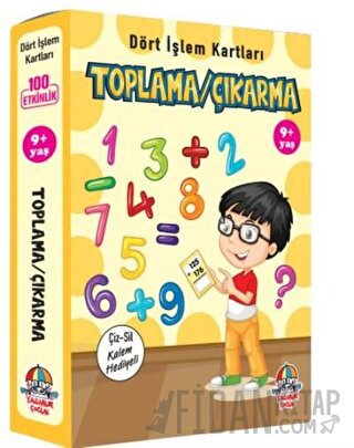 Toplama Çıkarma - Dört İşlem Kartları 9+ Yaş