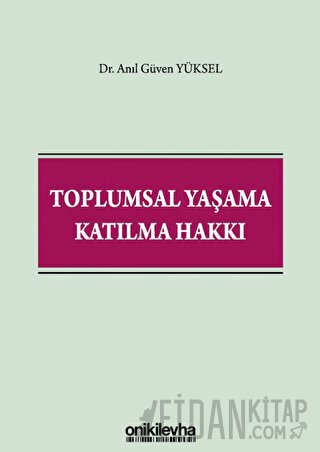 Toplumsal Yaşama Katılma Hakkı