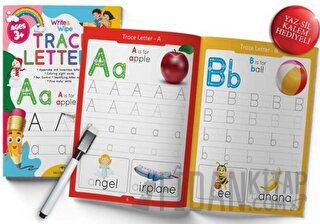 Trace Letters Write and Wipe Activity Kolektif