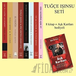 Tuğçe Işınsu 8 Kitap / Aşk Kartları Hediyeli Tuğçe Işınsu