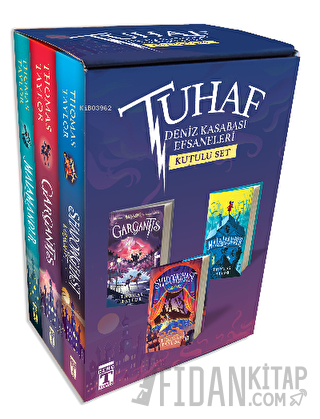 Tuhaf Deniz Kasabası Efsaneleri Seti (Ciltli 3 Kitap) Thomas Taylor