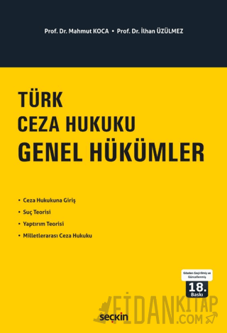 Türk Ceza Hukuku Genel Hükümler