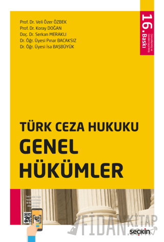 Türk Ceza Hukuku Genel Hükümler İsa Başbüyük