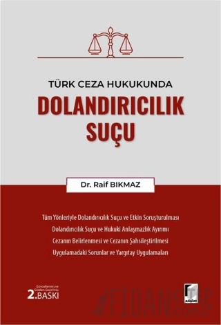 Türk Ceza Hukukunda Dolandırıcılık Suçu