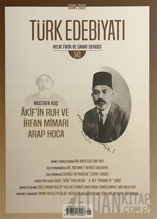 Türk Edebiyatı Dergisi Sayı: 543 Ocak 2019