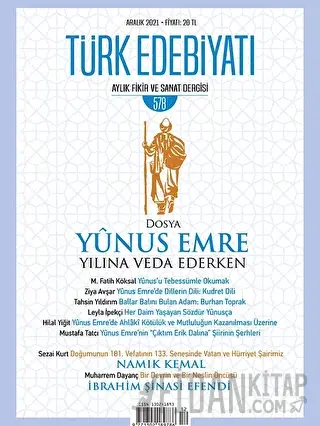 Türk Edebiyatı Dergisi Sayı: 578 Aralık 2021