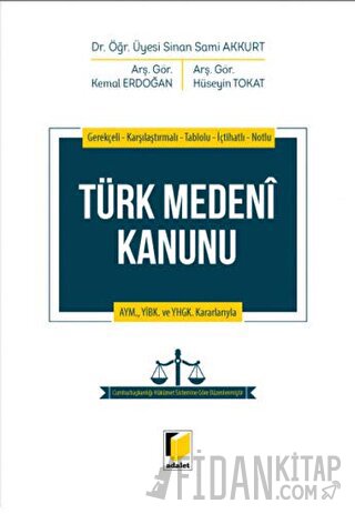 Türk Medeni Kanunu (Ciltli) Hüseyin Tokat