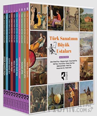 Türk Sanatının Büyük Ustaları (10 Kitap Kutulu Set) Nilüfer Öndin