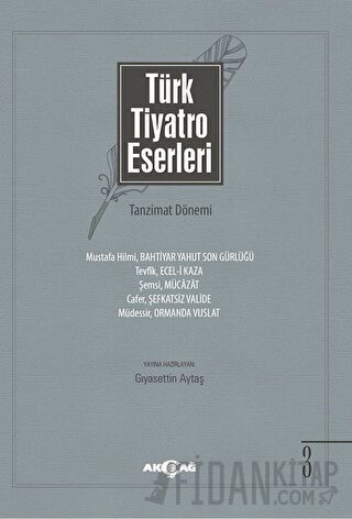 Türk Tiyatro Eserleri 3 Tanzimat Dönemi Kolektif